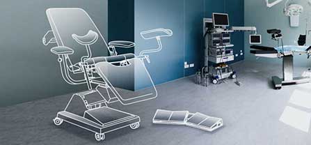 医療用椅子向け電動アクチュエーターソリューション